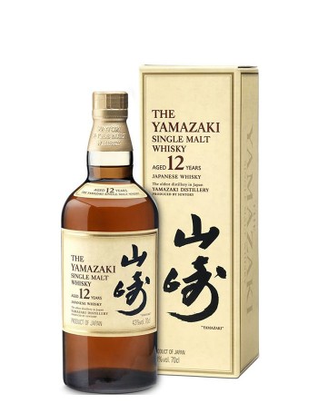 山崎 Yamazaki 12 Years Single Malt Japanese Whisky 700ml